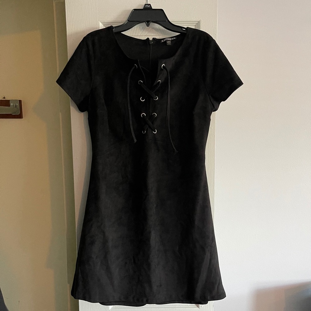 Express Black Mini Dress